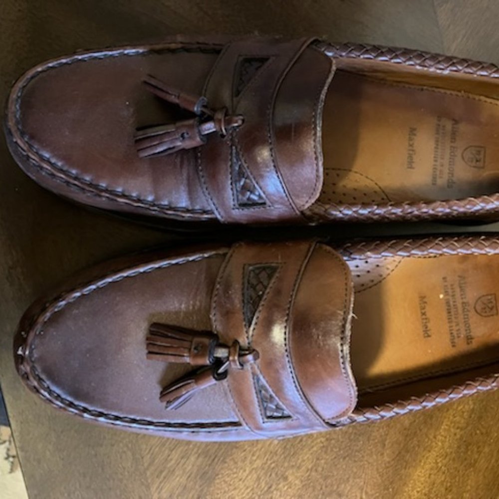 Allen Edmonds tassel loafers size 12